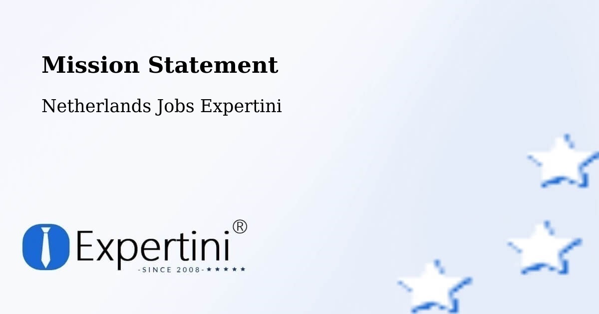 Corporate Mission – Veendam - Netherlands Jobs Expertini